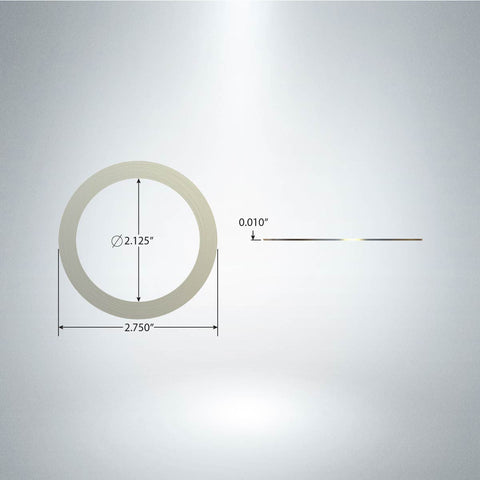 2-3/4" O.D. x .010" Die Shim