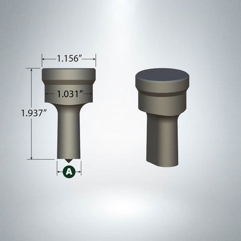 F12 Oblong Punch - No Keyway