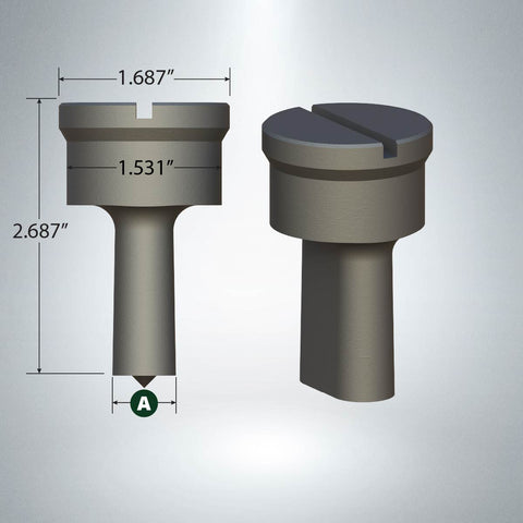 F26 Oblong Punch with 4mm Single Keyway