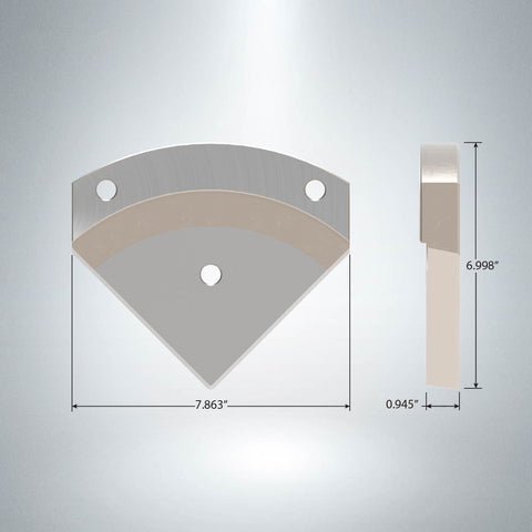 Geka™ Hyd. 70/80 Upper Angle Blade